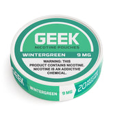 Wintergreen GEEK Bolsas de Nicotina 9mg